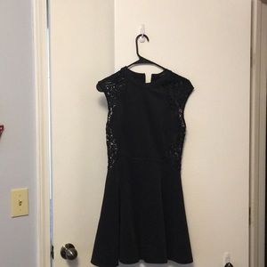 Little black dress.